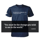 Famous Quote Tees - Ghandi