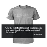 Famous Quote Tees - Ernest Hemingway