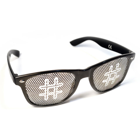 Printed Shades - Hash Tag Design