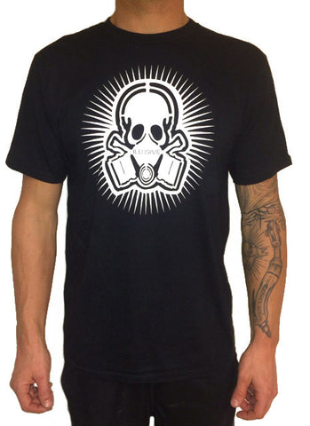 Skullburst Tee Black