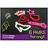 Silly Earringz 6-Pack