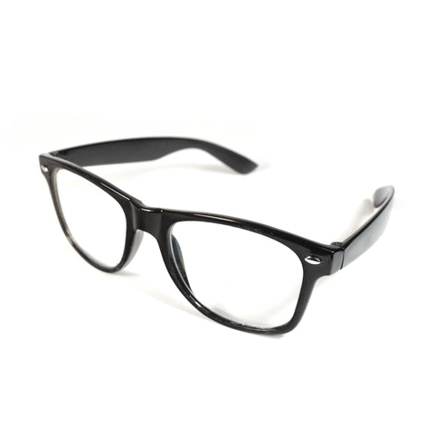 Clear Glasses Wayfarer style