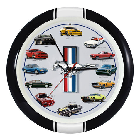 History of Mustang Clock - ShopJunki