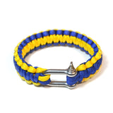 Paracord - Blue & Yellow Stripe