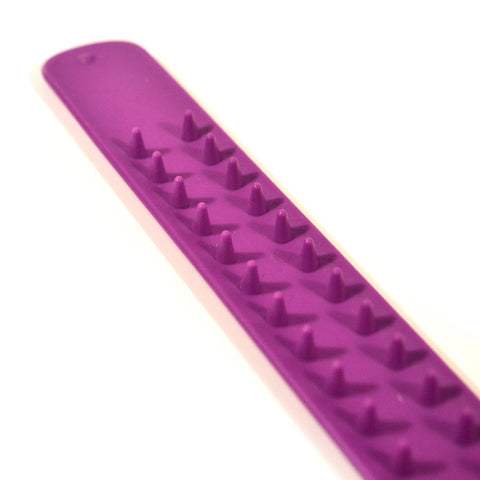 Spikey Slapz Bracelet -Purple