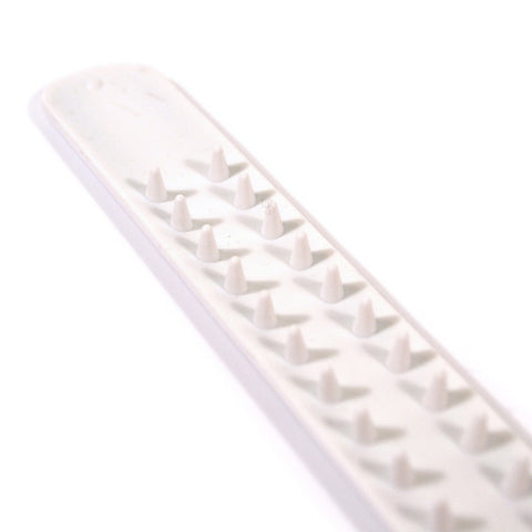 Spikey Slapz Bracelet -White