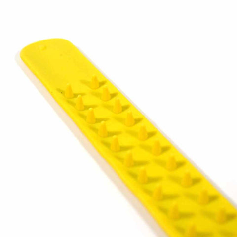 Spikey Slapz Bracelet -Yellow