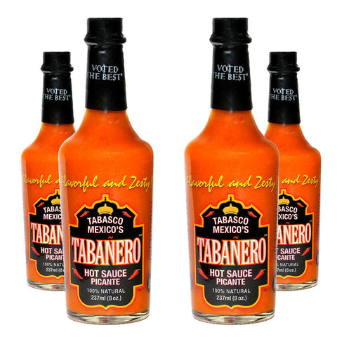 Tabanero Hot Sauce - Four Bottle Pack