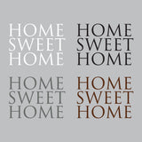 Home Sweet Home
